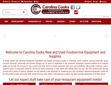 Tablet Screenshot of carolinacooksequipment.com